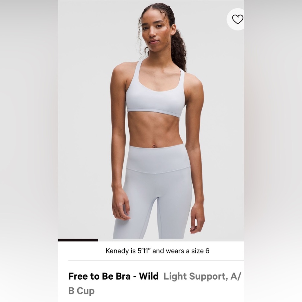 lululemon athletica size 6 Free to Be Bra - Wild